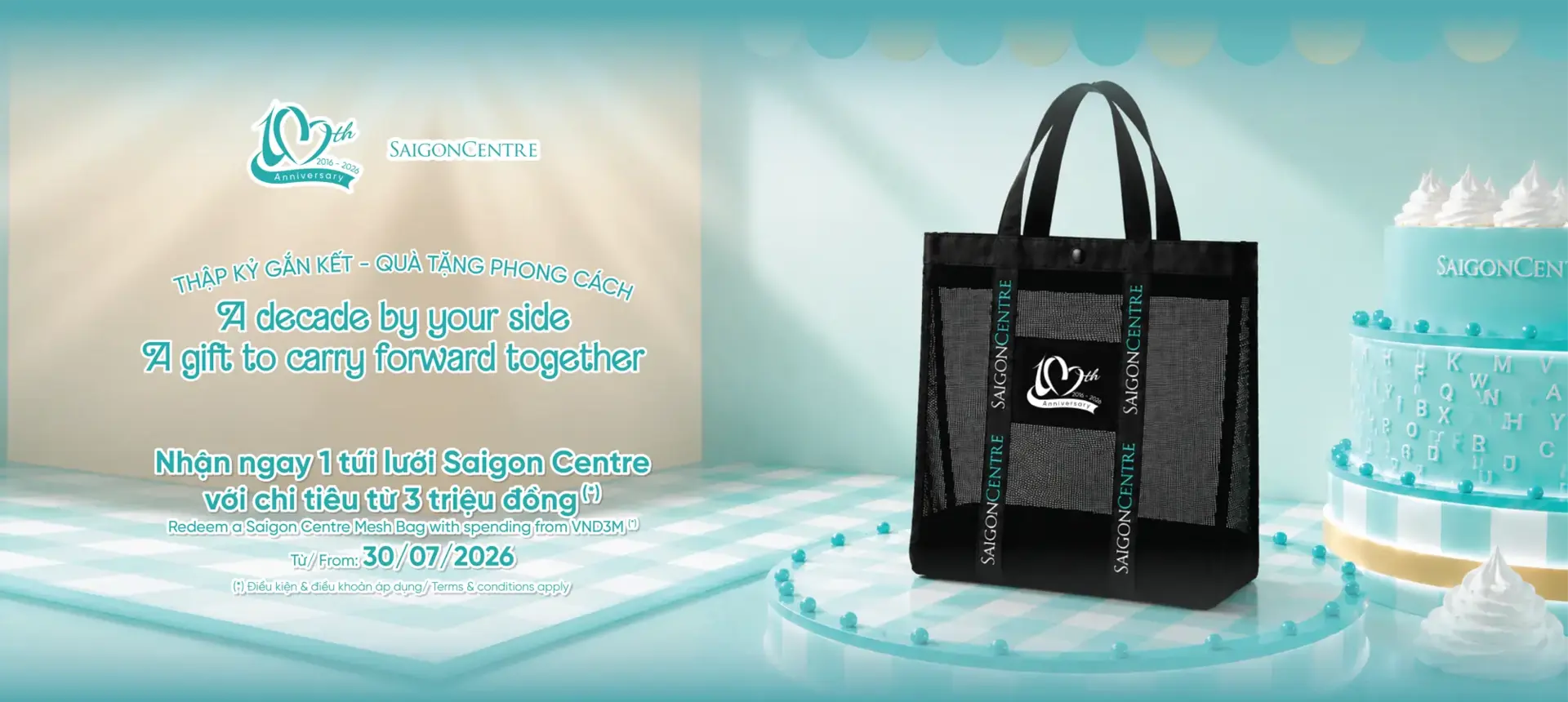 A DECADE BY YOUR SIDE - A STYLIST GIFT TO CARRY