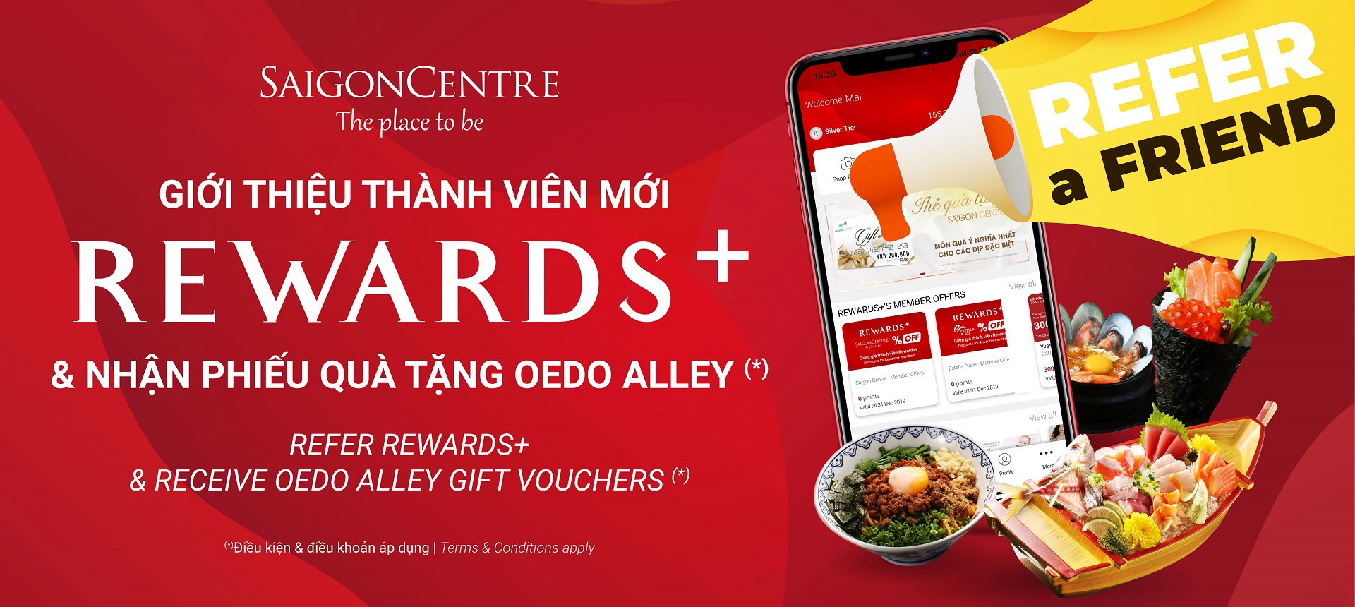 REFER REWARDS+ ON 03/03