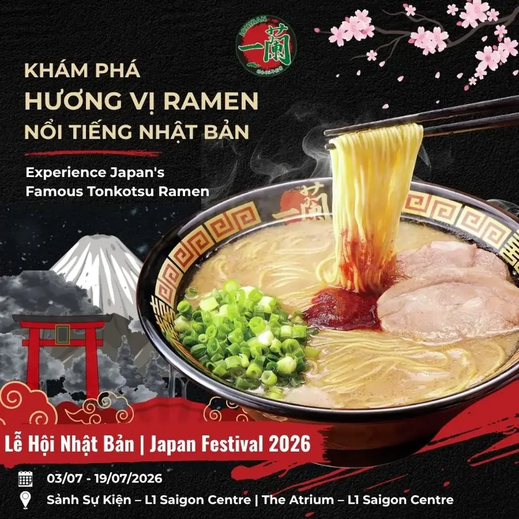 KHÁM PHÁ HƯƠNG VỊ TONKOTSU RAMEN CHUẨN VỊ NHẬT BẢN CÙNG ICHIRAN
