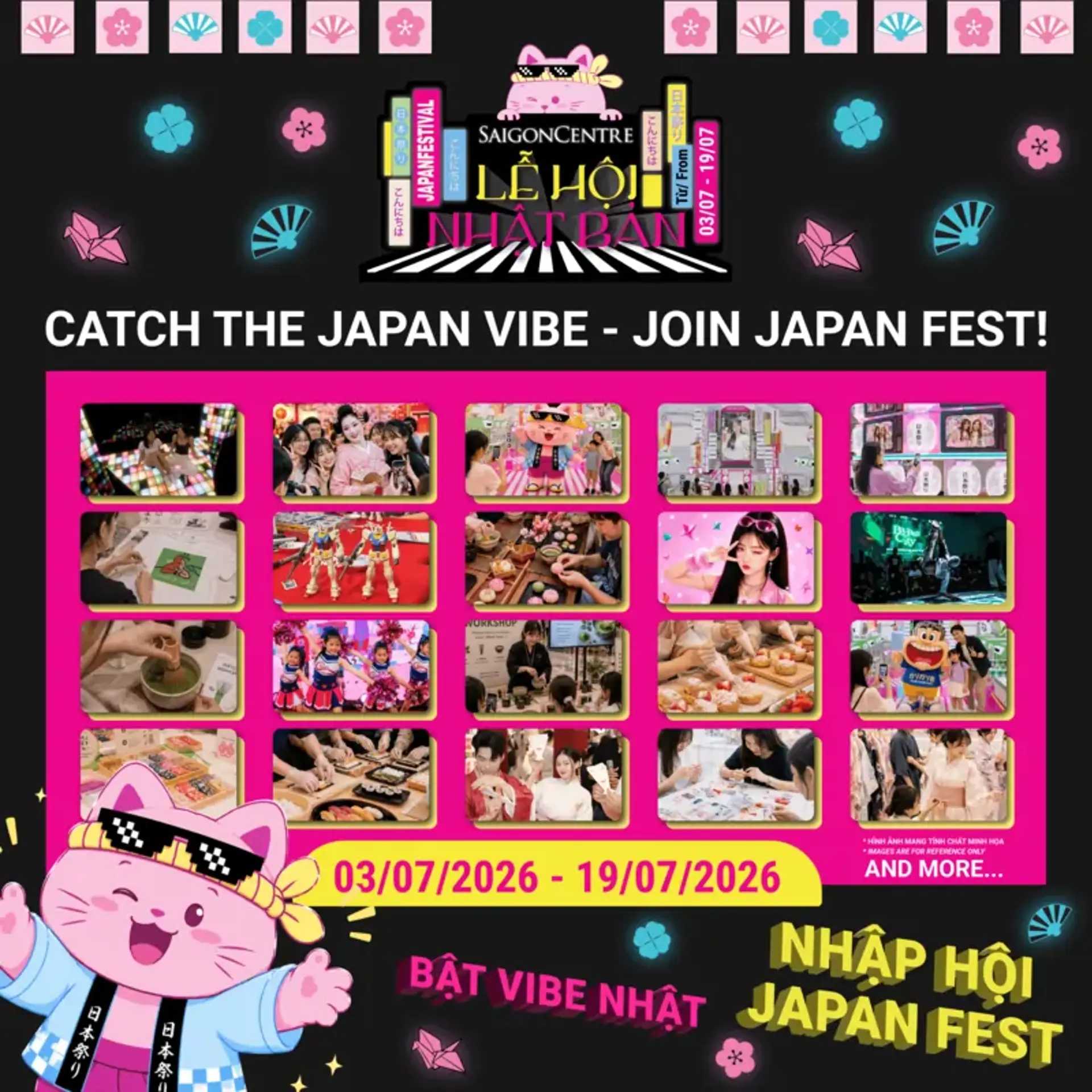 BẬT VIBE NHẬT - NHẬP HỘI JAPAN FEST!