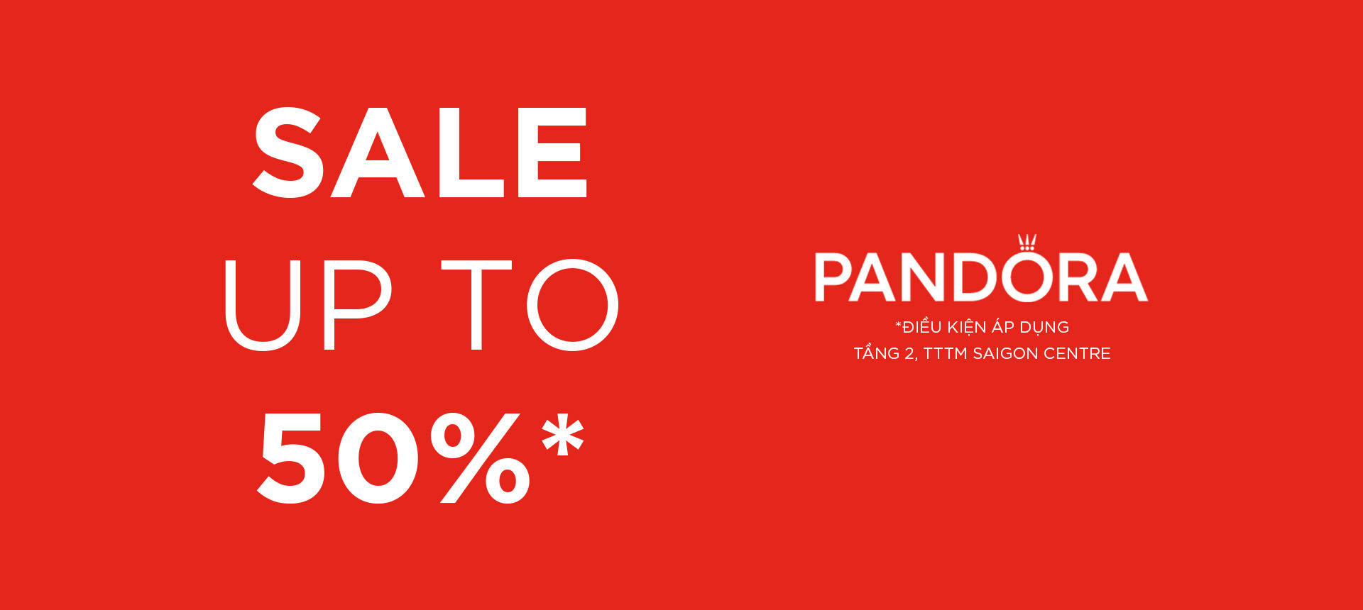 PANDORA OFF UP TO 50% | BUY 4 GET 4 FREE
