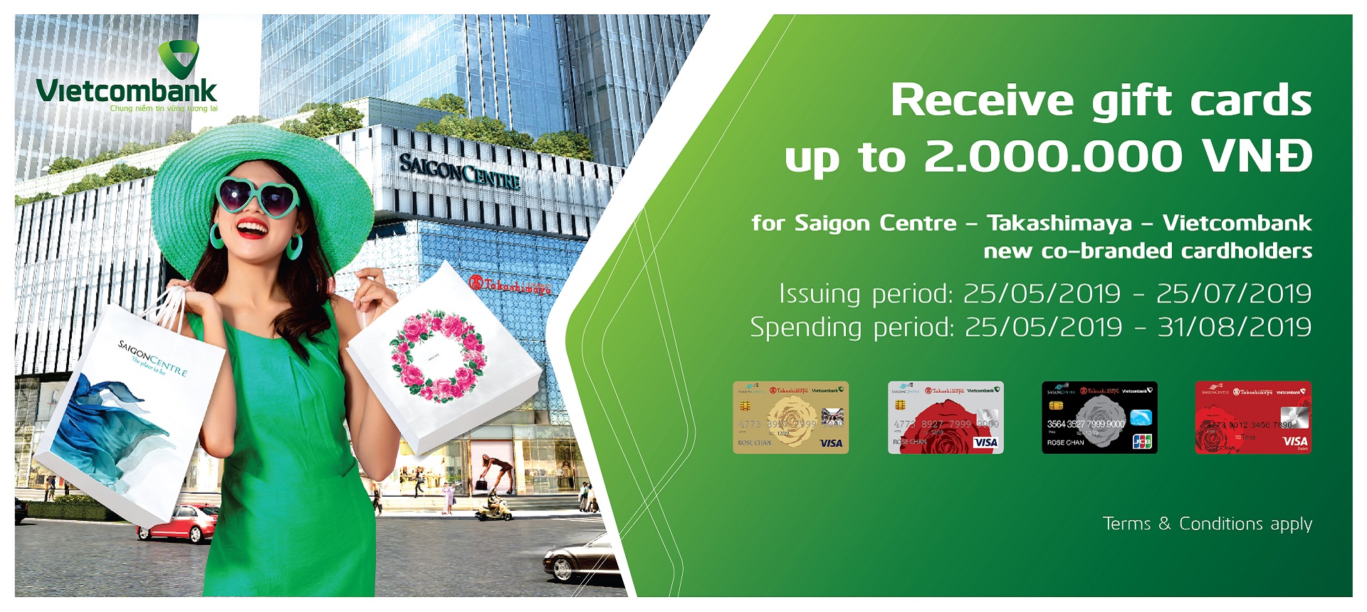 OFFER FOR NEW CARDHOLDERS