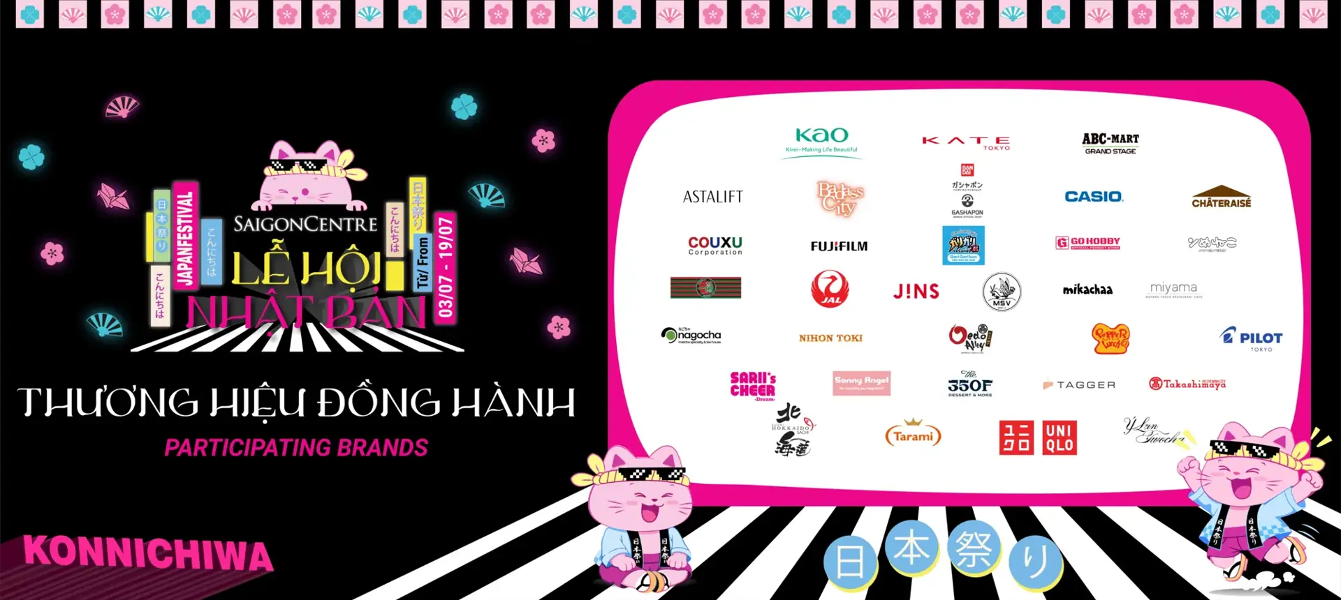 LỄ HỘI NHẬT BẢN – THƯƠNG HIỆU ĐỒNG HÀNH