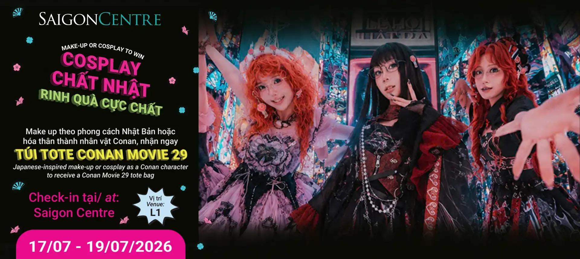 MAKE-UP OR COSPLAY TO WIN!