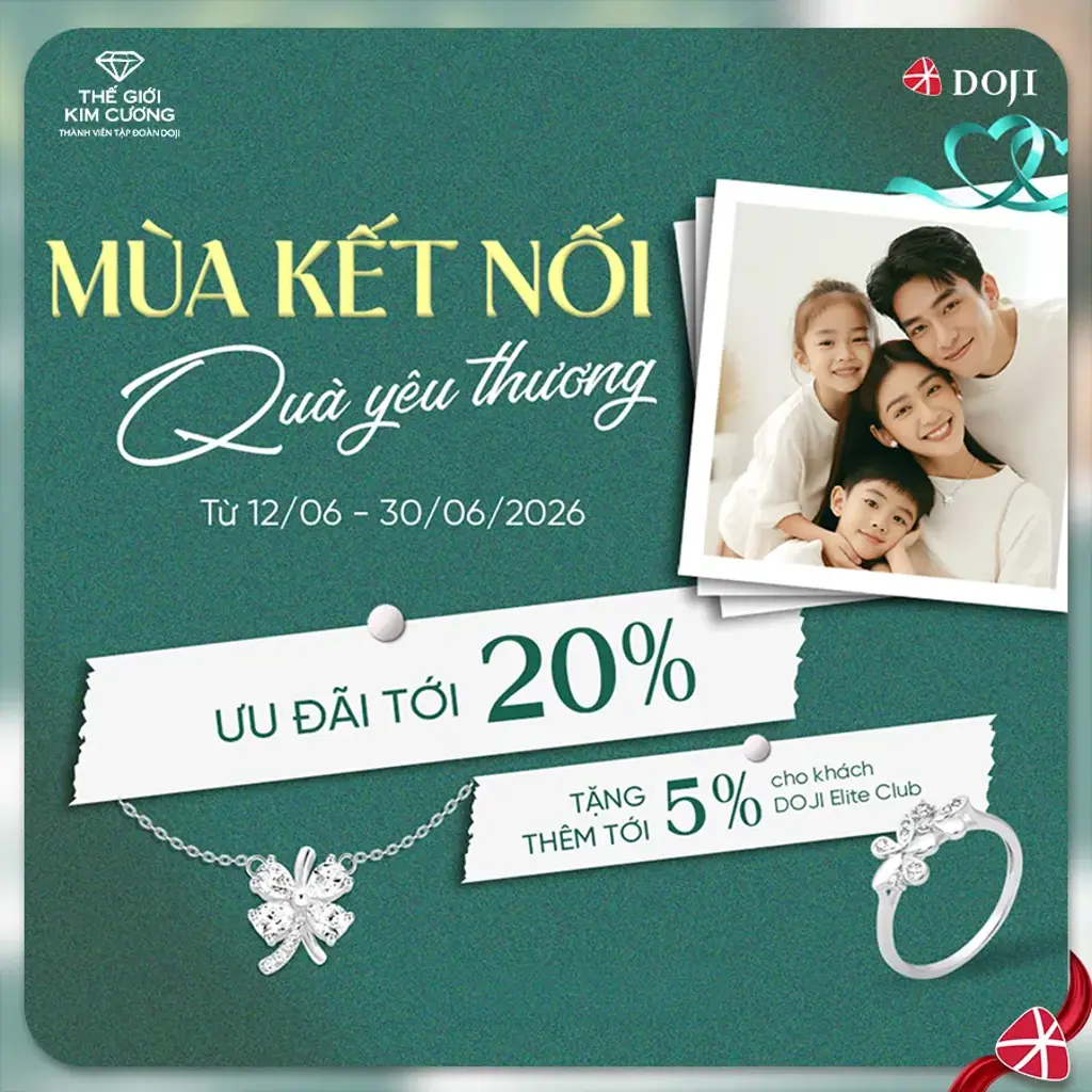 SEASON OF CONNECTION – GIFTS OF LOVE | JEWELRY FROM ONLY VND 10 MILLION