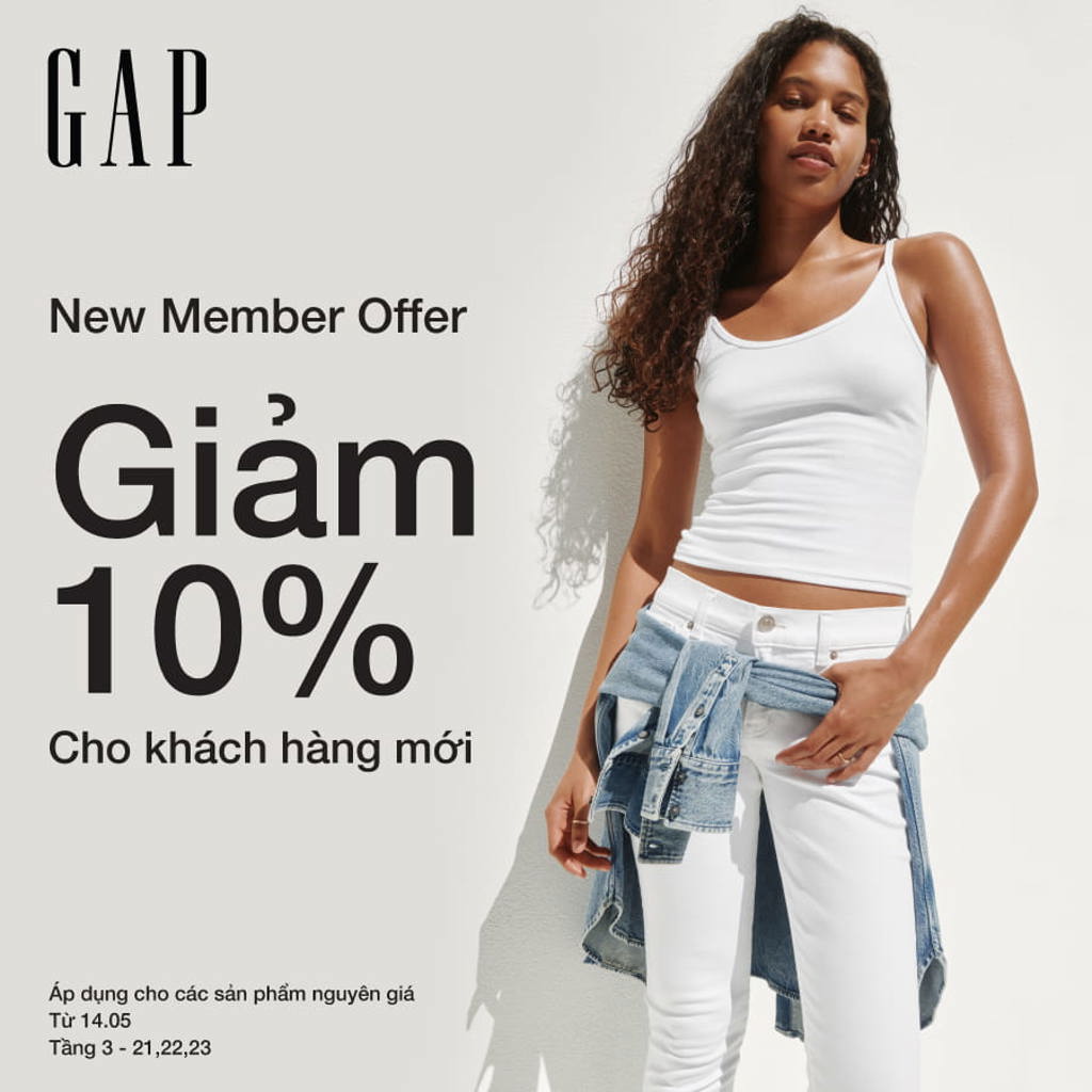 NEW MEMBER OFFER - GIẢM 10% CHO THÀNH VIÊN MỚI