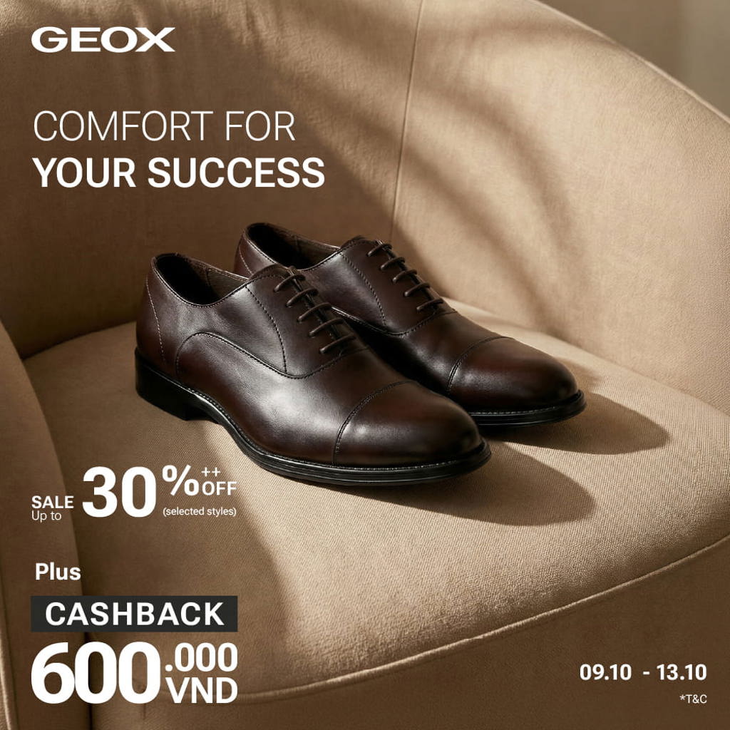 GEOX | COMFORT FOR YOUR SUCCESS