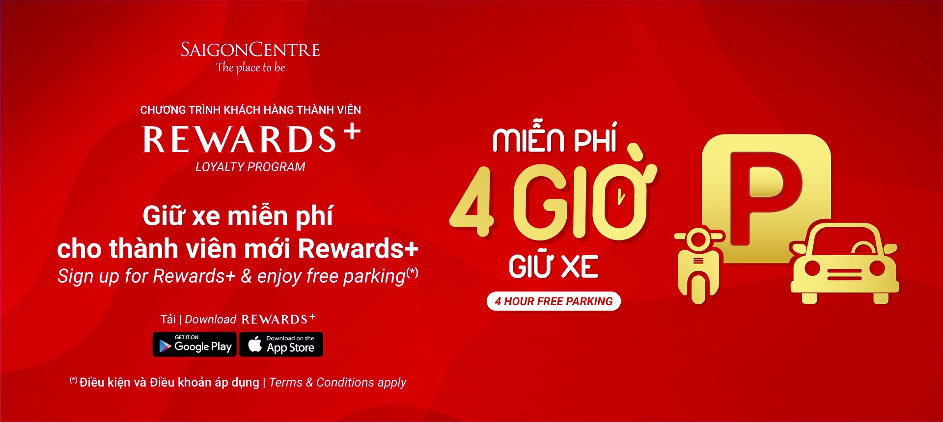 GIỮ XE MIỄN PHÍ