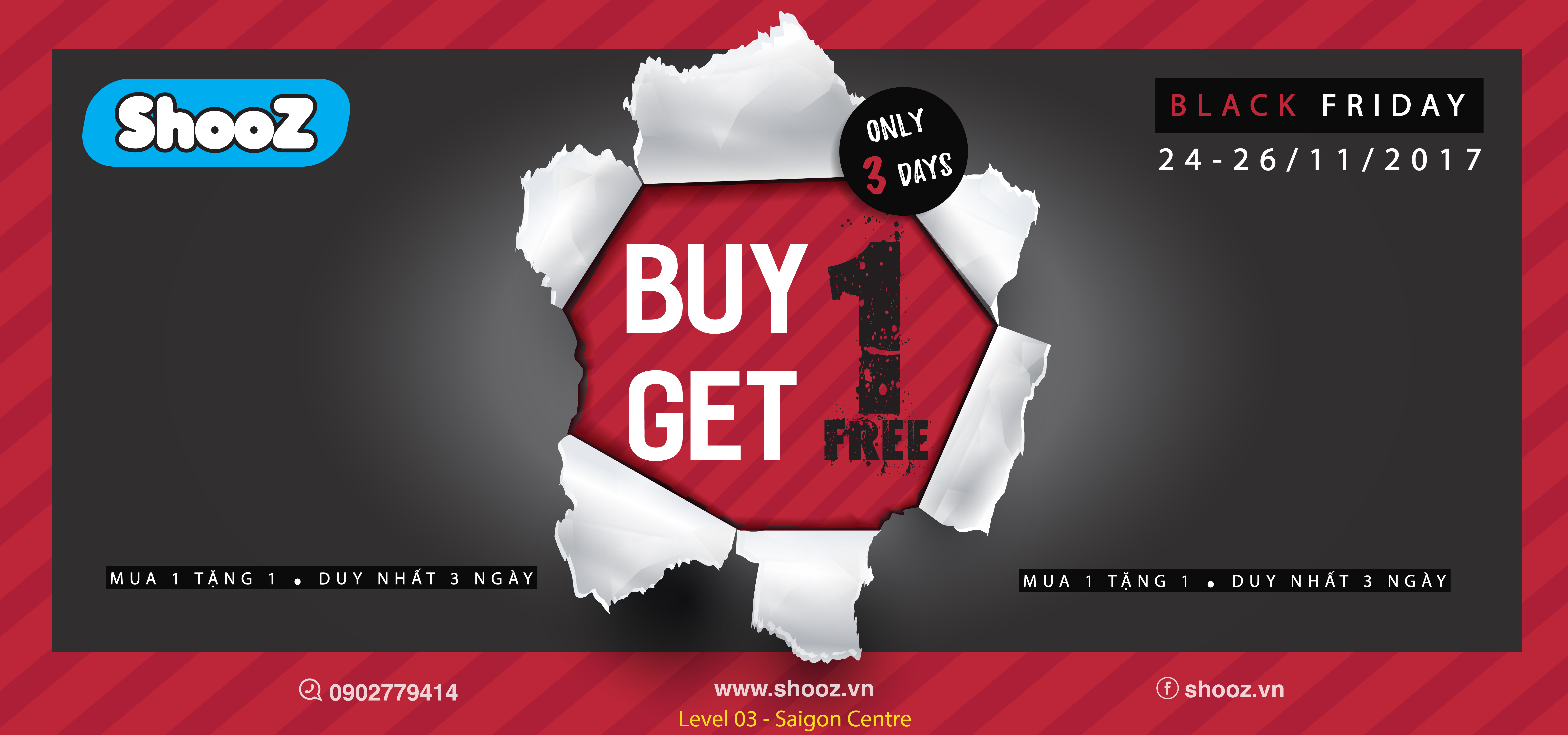 SHOOZ - ƯU ĐÃI BLACK FRIDAY