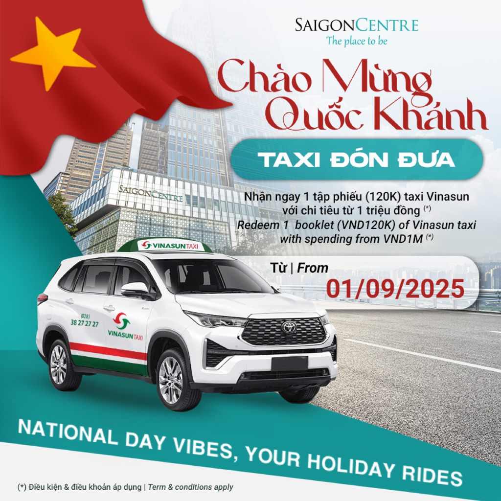 NATIONAL DAY VIBES - YOUR HOLIDAY RIDES