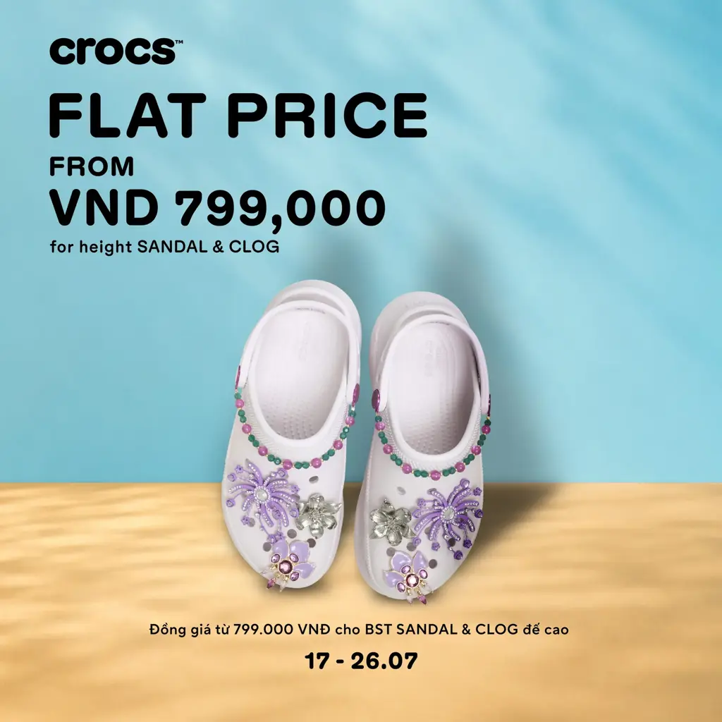 CROCS - FLAT PRICE - ENDLESS SLAY