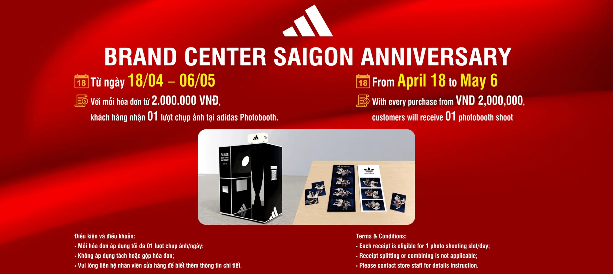 ADIDAS BRAND CENTER SAIGON ANNIVERSARY