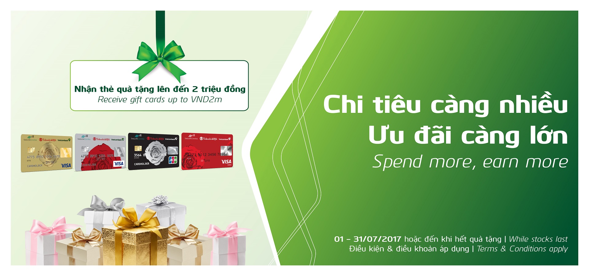 Offer for co-brand cardholders