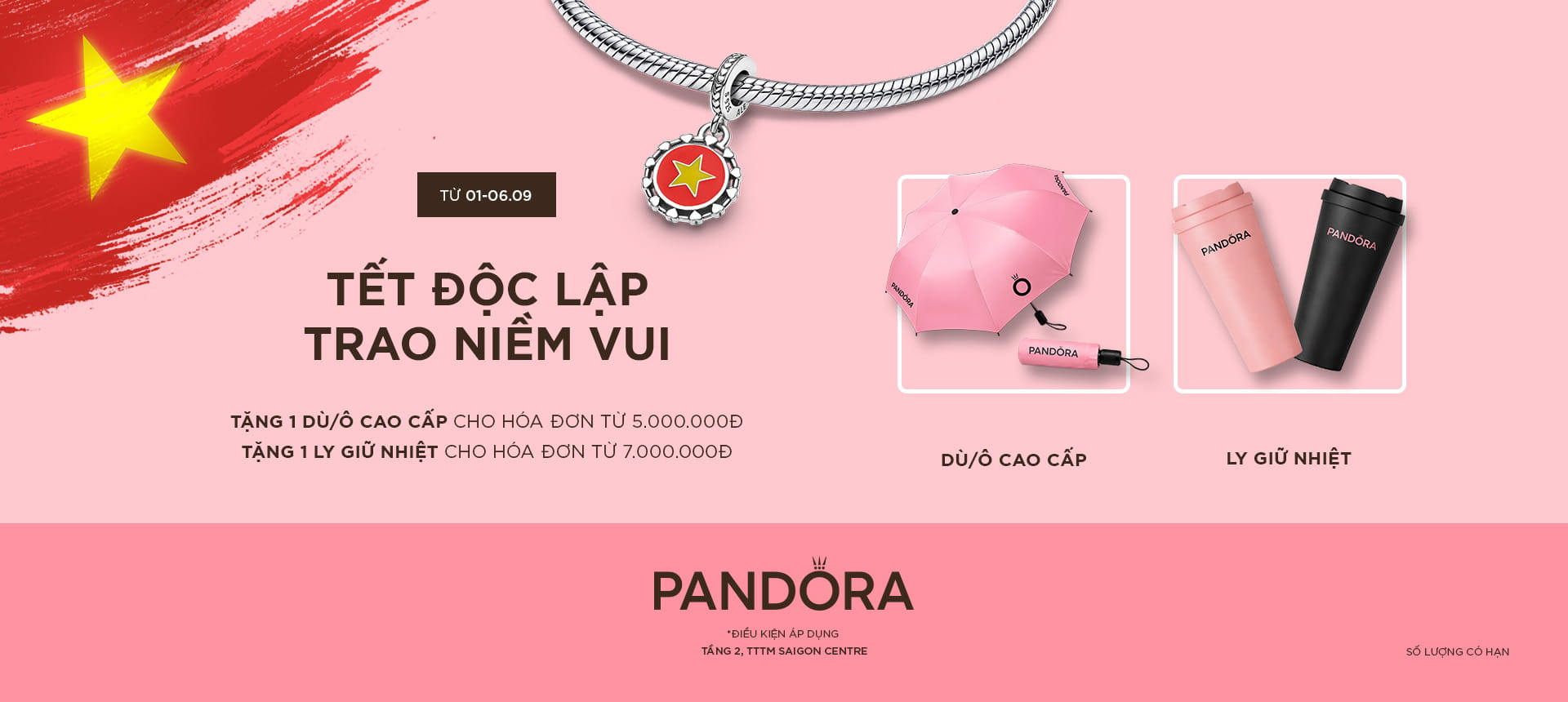 PANDORA - TẾT ĐỘC LẬP, TRAO NIỀM VUI