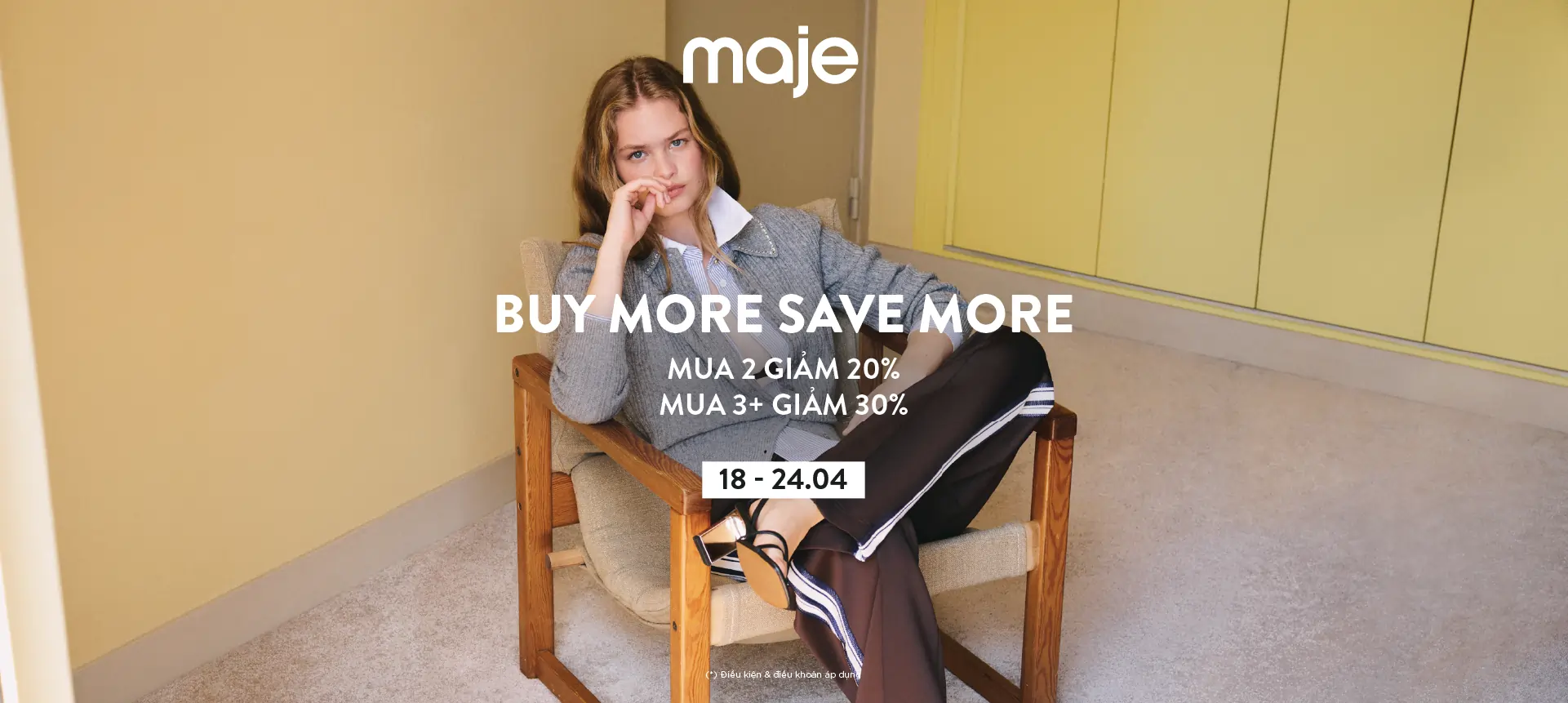 MAJE - BUY MORE SAVE MORE