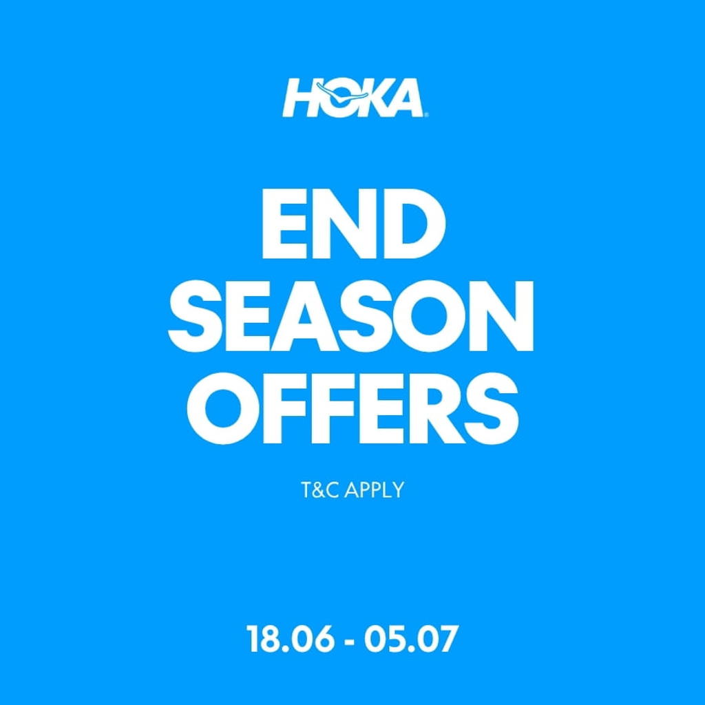 WHETHER ROAD OR TRAIL, HOKA IS WITH YOU WITH EXCITING OFFERS