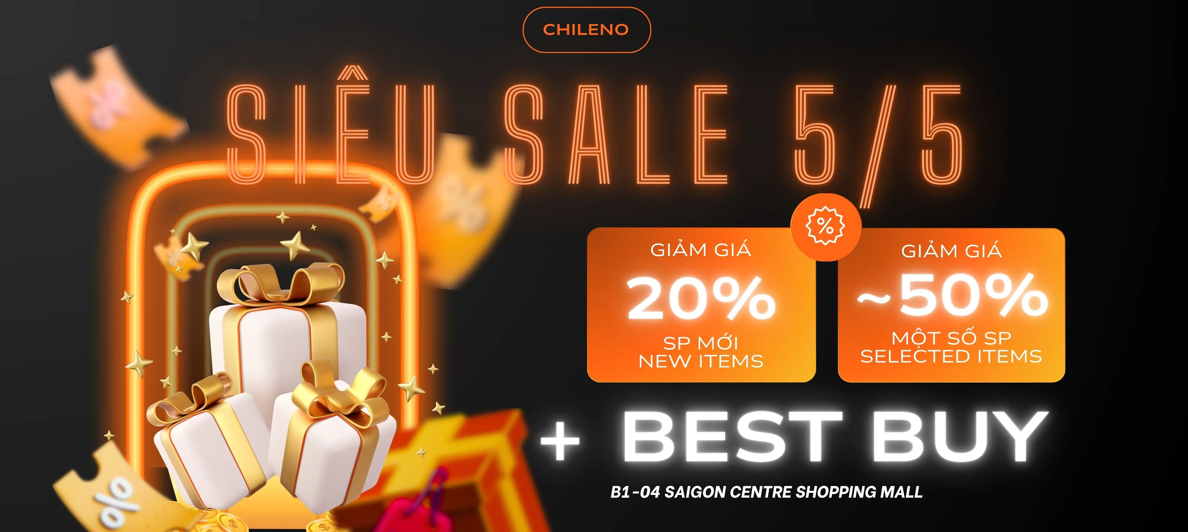 SIÊU SALE 5/5– ƯU ĐÃI TINH TẾ TỪ CHILENO