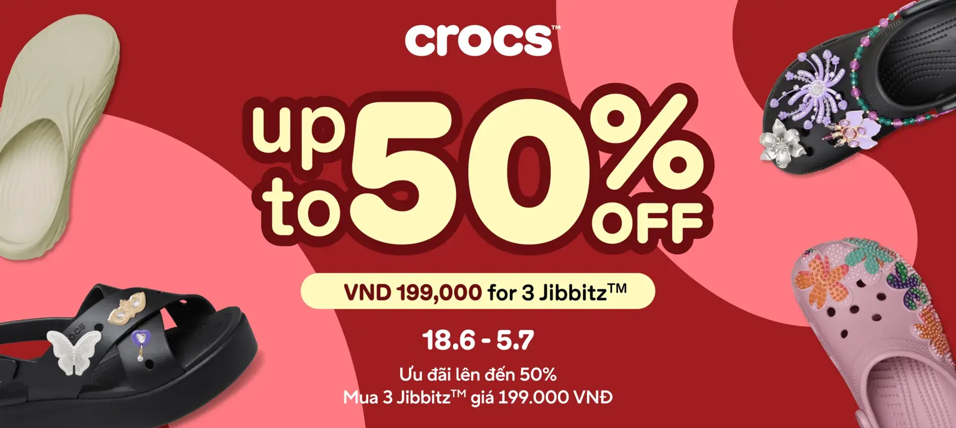 CROCS SUPER END OF SEASON DEAL IS BACK