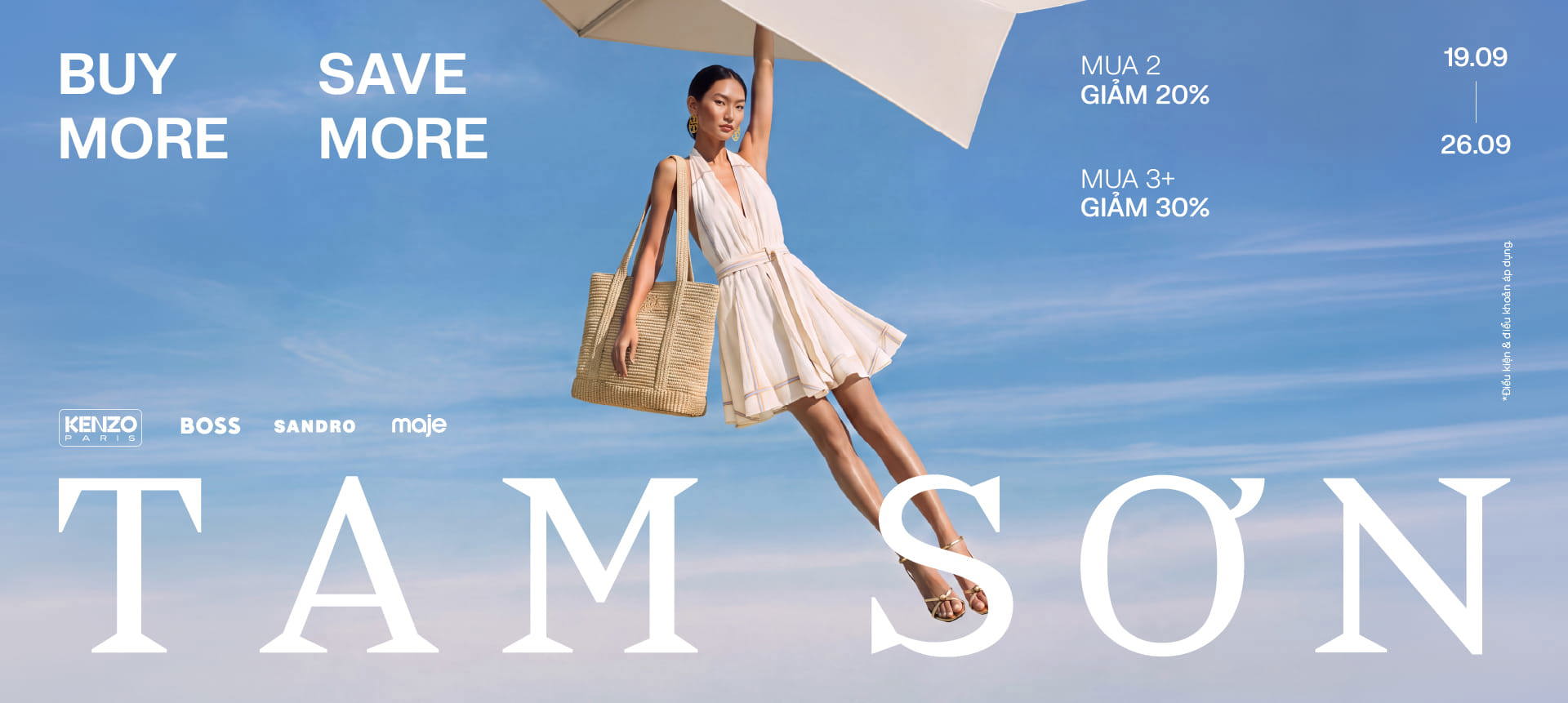 MUA THÊM GIẢM THÊM | KENZO • BOSS • SANDRO • Maje
