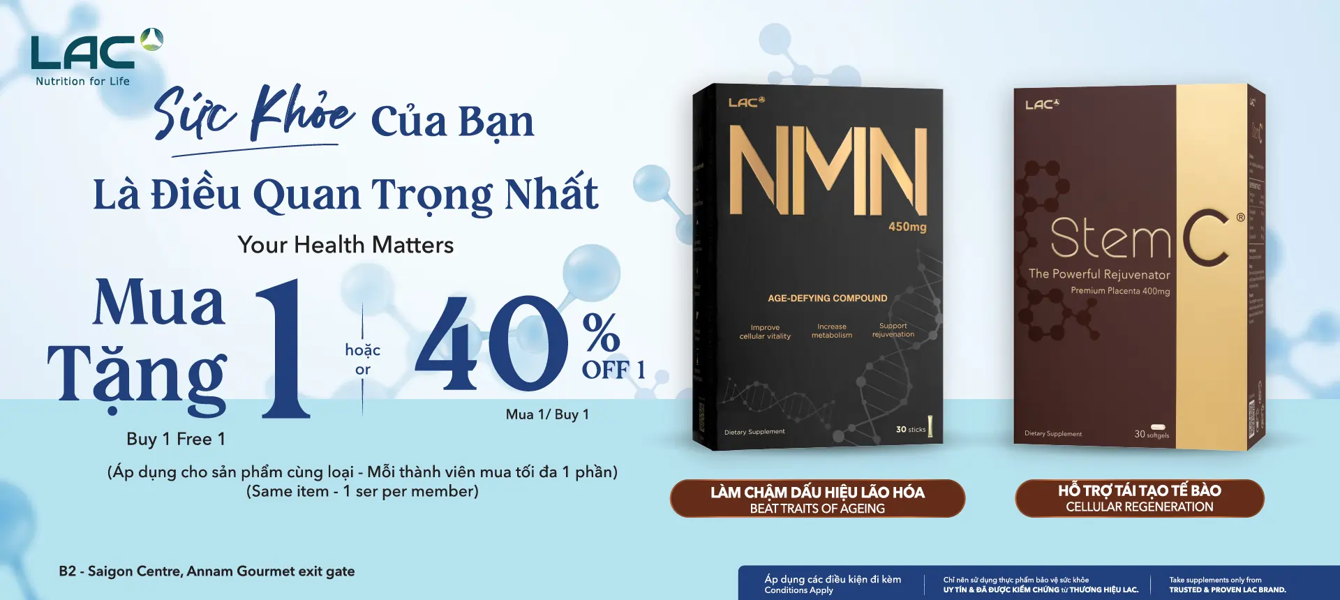 SỨC KHỎE - KHỞI NGUỒN CỦA MỌI ĐIỀU TỐT ĐẸP CÙNG LAC