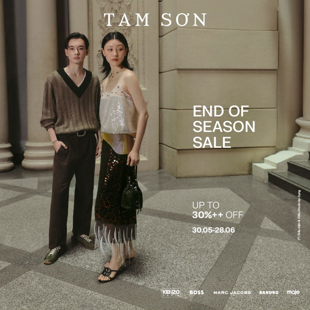 END OF SEASON SALE UP TO 30%++ | KENZO, BOSS, Marc Jacobs, SANDRO, Maje 