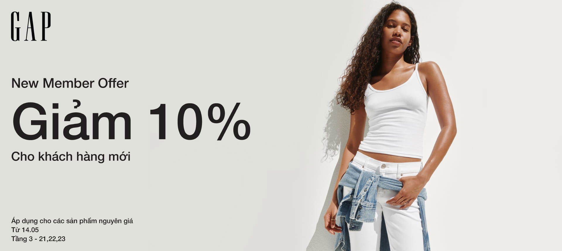 NEW MEMBER OFFER - GIẢM 10% CHO THÀNH VIÊN MỚI