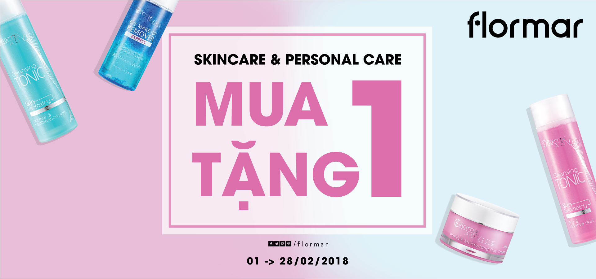 LÀN DA KHỎE MẠNH CÙNG FLORMAR