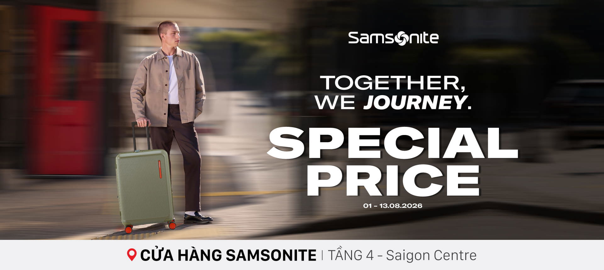 SAMSONITE - SPECIAL PRICE