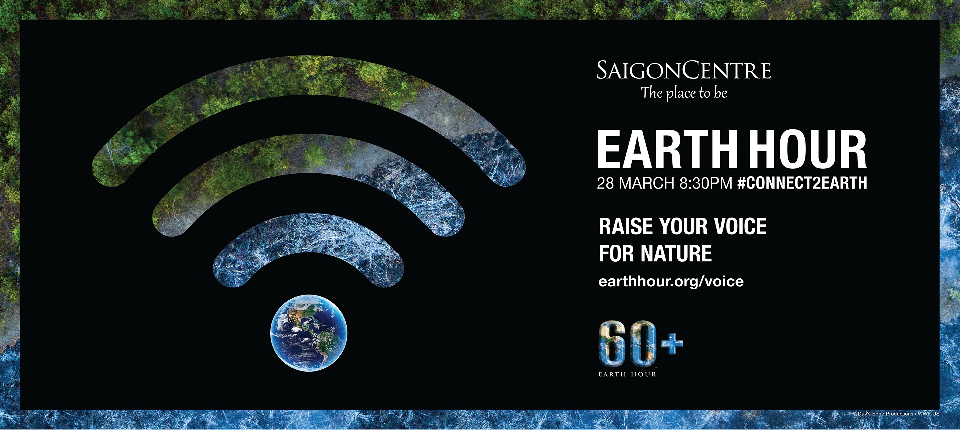 Earth Hour At Saigon Centre