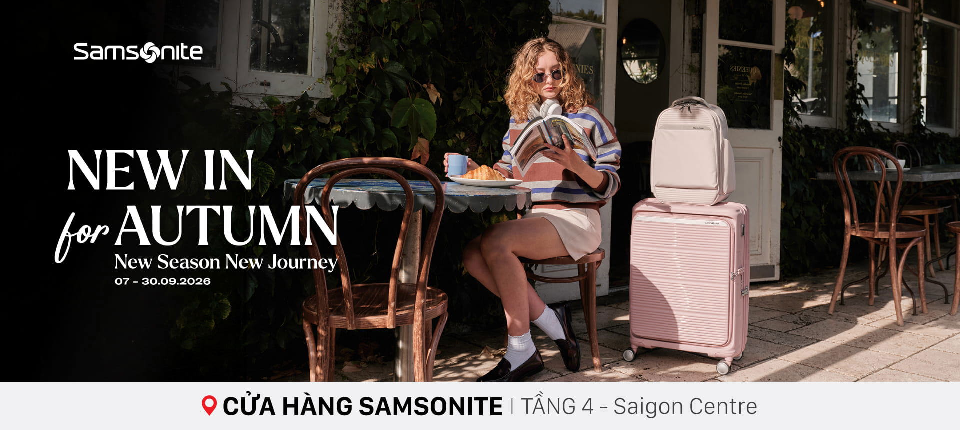 ELEVATE EVERY JOURNEY WITH SAMSONITE