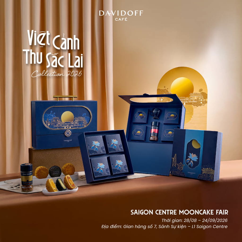 ĐÓN MÙA TRĂNG NÀY CÙNG DAVIDOFF TẠI SAIGON CENTRE