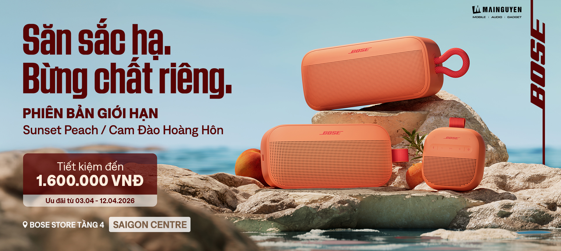 SĂN SẮC HẠ, BỪNG CHẤT RIÊNG CÙNG SẮC CAM ĐÀO HOÀNG HÔN