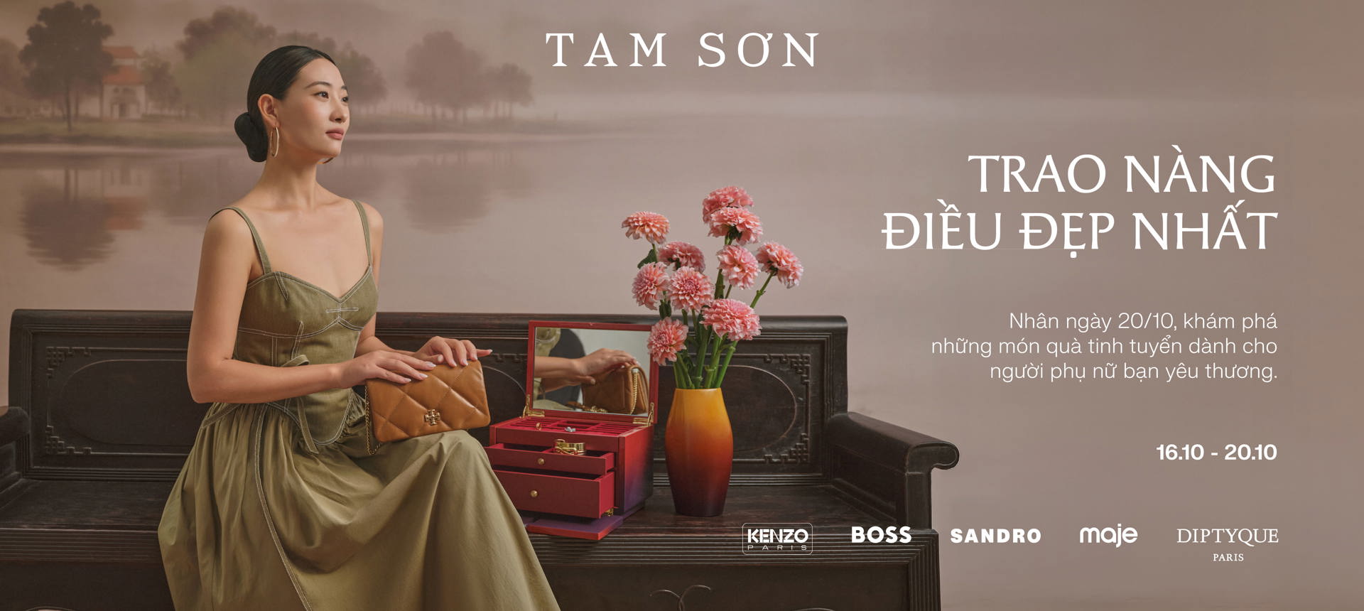 20/10 GIFTING EDIT | BOSS, SANDRO, MAJE, DIPTYQUE