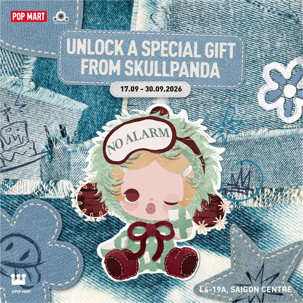 POP MART - UNLOCK A SPECIAL GIFT FROM SKULLPANDA