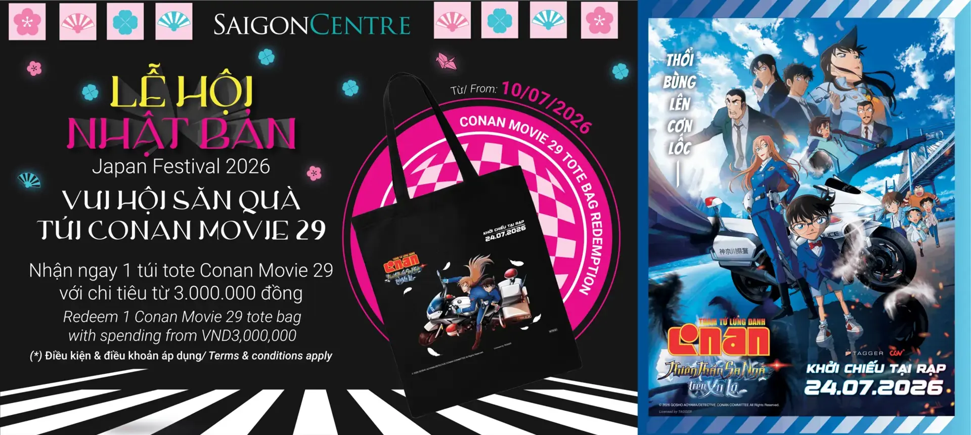 VUI HỘI SĂN QUÀ TÚI CONAN MOVIE 29