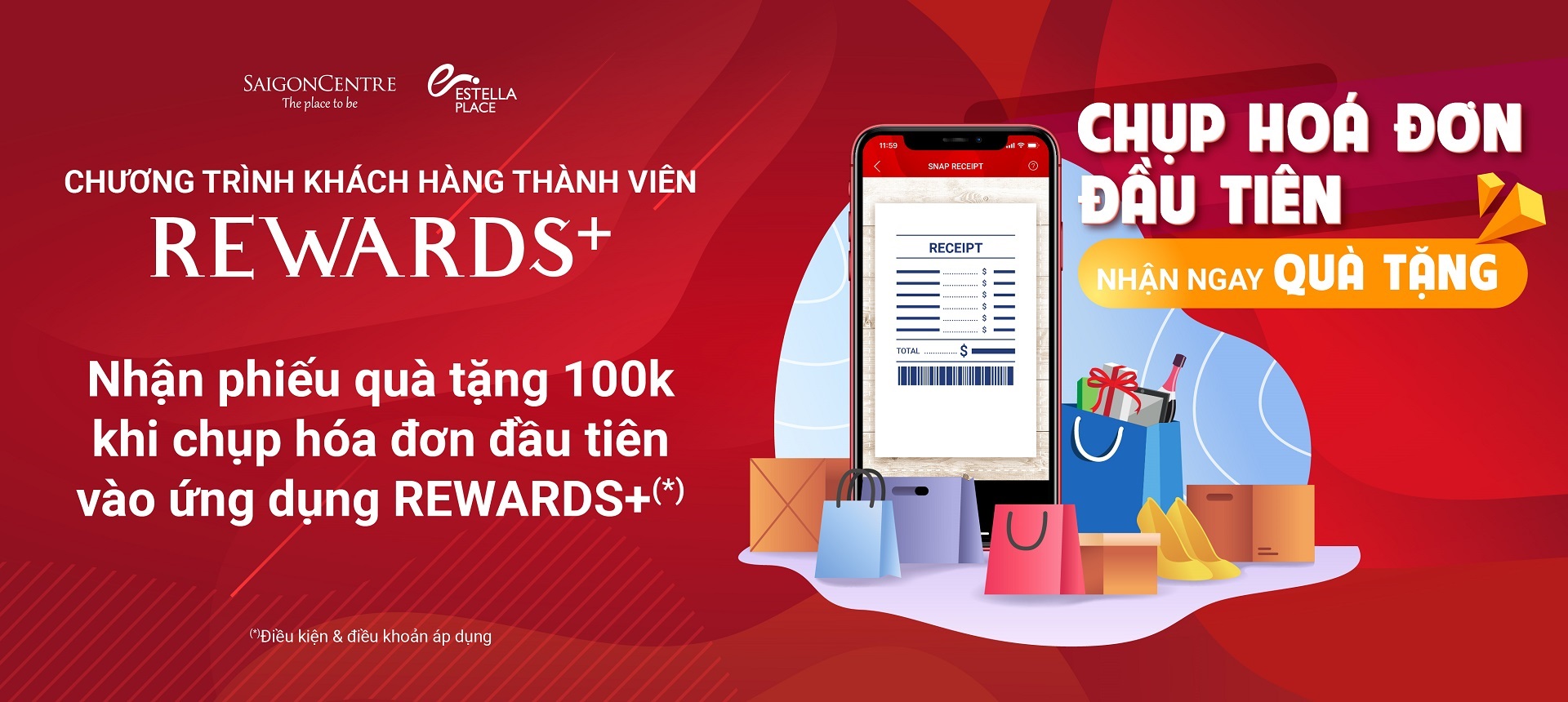 CHỤP HÓA ĐƠN - NHẬN QUÀ TẶNG